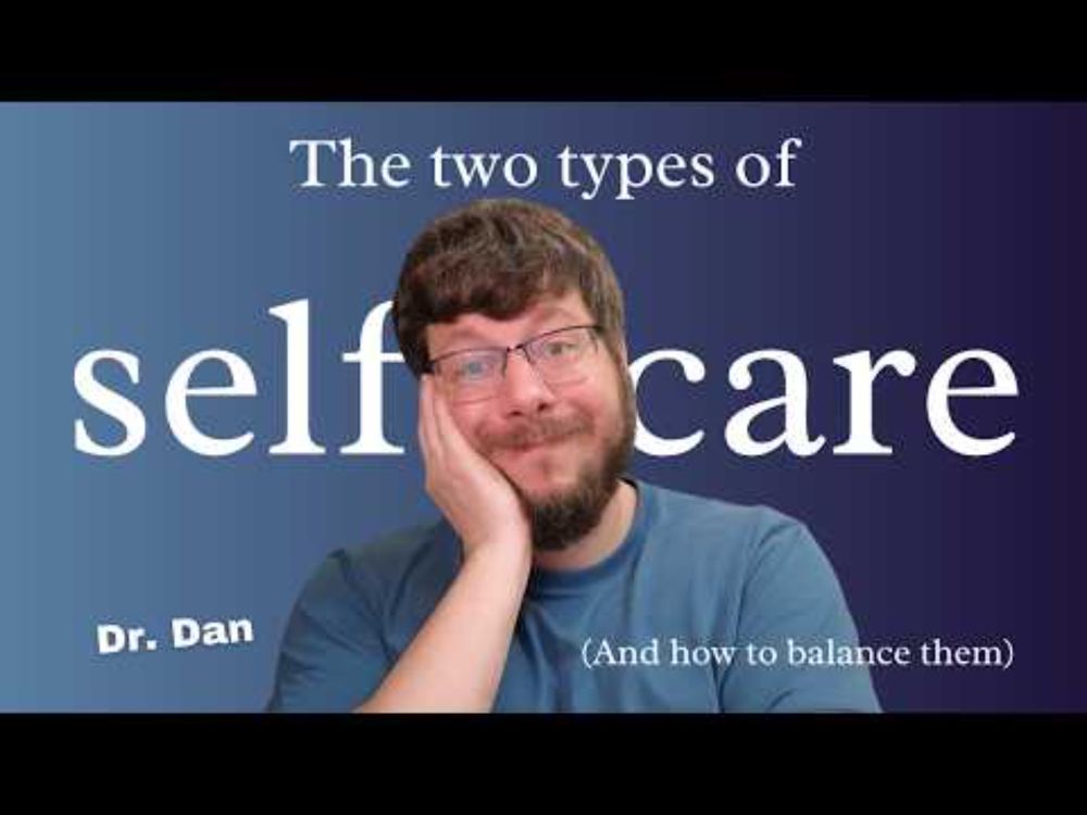 You're burned out because you're not getting the right kind of self-care