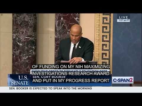 Booker Reading from A. Barber / Rutgers 2025 03 31   C SPAN