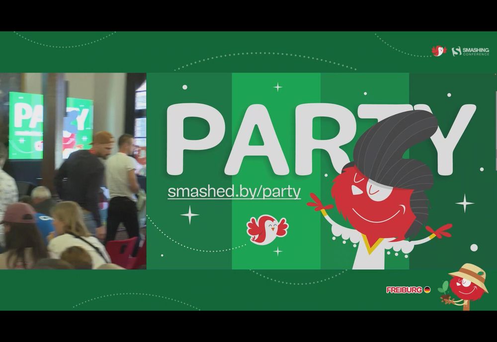 Party time at SmashinConf