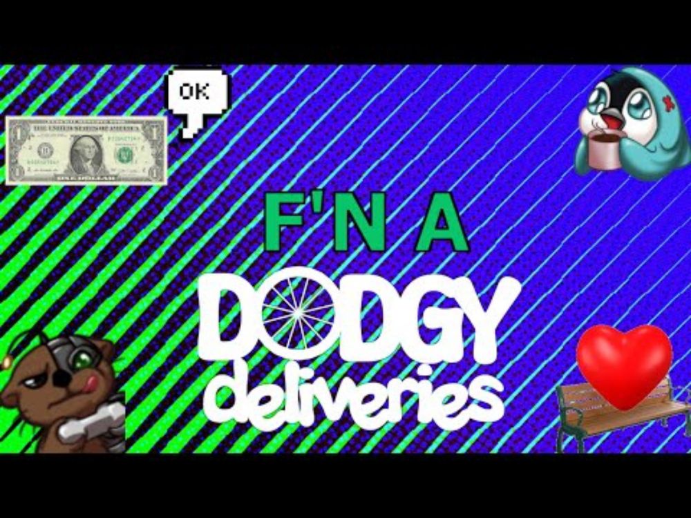 We Deliver Food on Wobbly Bikes in a City Full of Monsters in Dodgy Deliveries -  [F'N A]