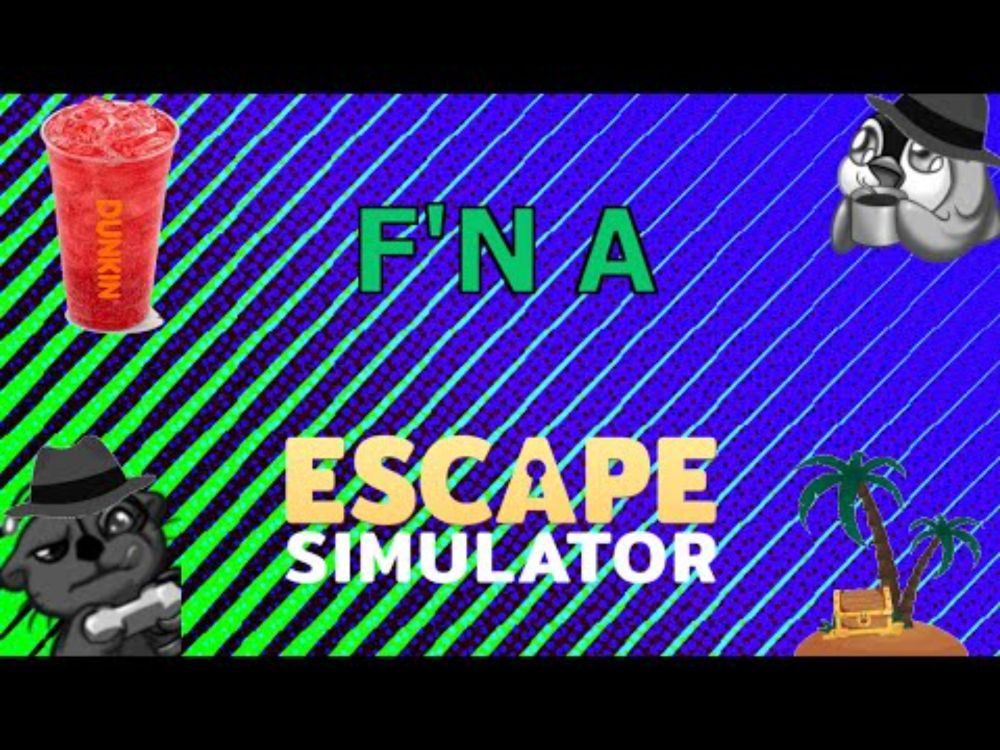We Become Puzzle Solving Detective and Hunt for Buried Treasure in Escape Simulator! - [F'N A]
