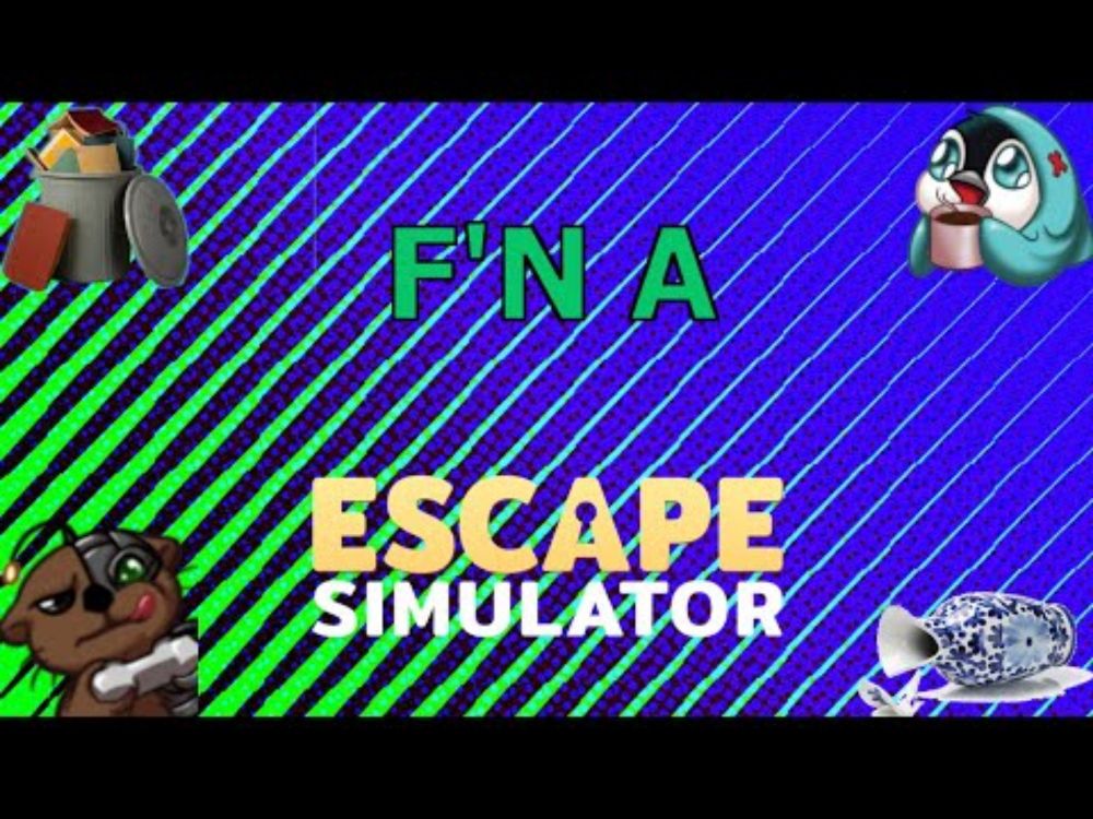 We Work Together To Escape a Mansion in Escape Simulator! - [F'N A]