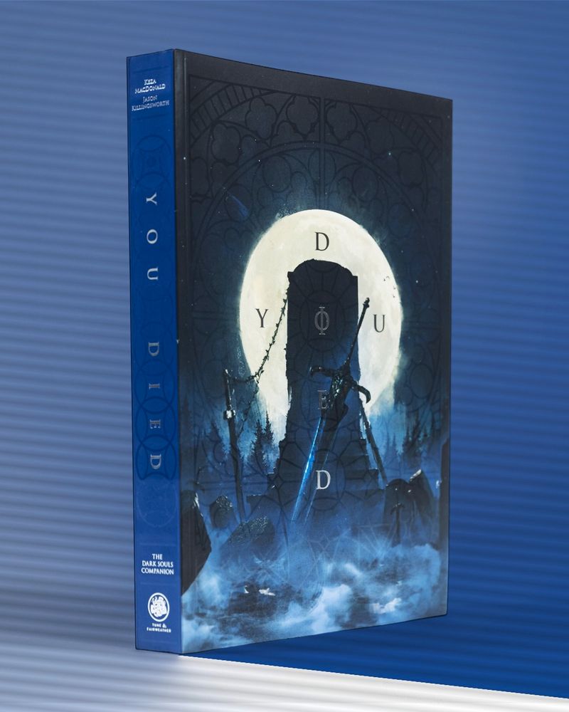 Photo showing the Tune & Fairweather book You Died: The Dark Souls Companion by Jason Killingsworth & Keza MacDonald.
#darksouls #fromsoftware #booksky 💙📚