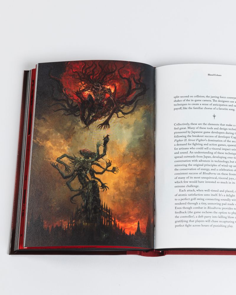Photo showing the Tune & Fairweather book Blood Echoes: A Bloodborne Anthology.
#bloodborne #fromsoftware #booksky 💙📚