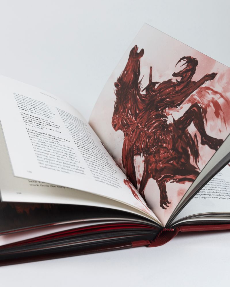 Photo showing the Tune & Fairweather book Blood Echoes: A Bloodborne Anthology.
#bloodborne #fromsoftware #booksky 💙📚