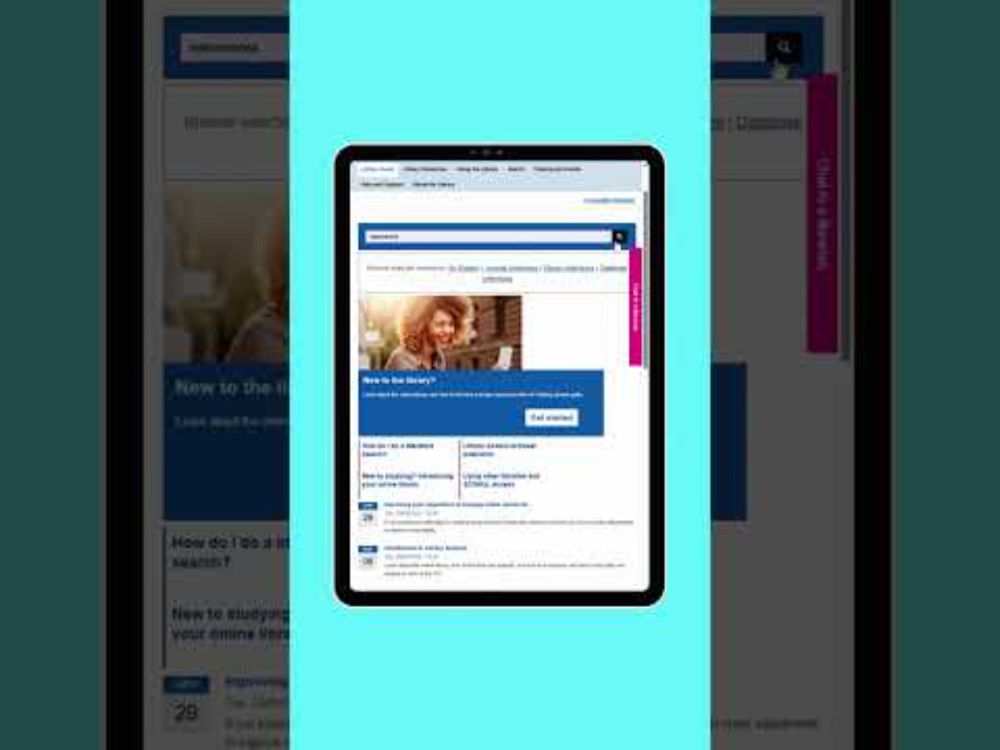 What is Library Search? An overview from your OU Library team. #shorts #openuniversity #studytips