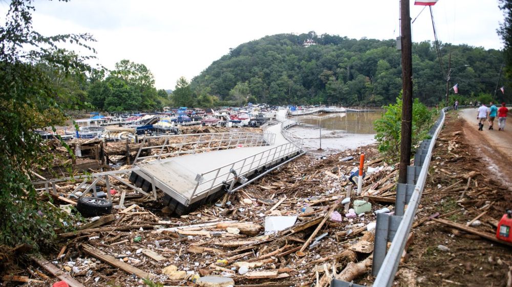 Mules help deliver aid in N.C. as major roads remain impassable due to Hurricane Helene