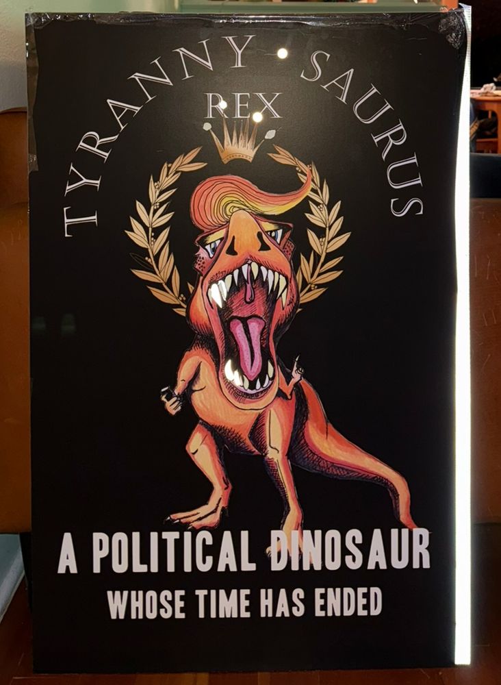 Tyranny Saurus Rex

A political dinosaur whose time has ended. 

Get bent, Fatberg Tyrannis