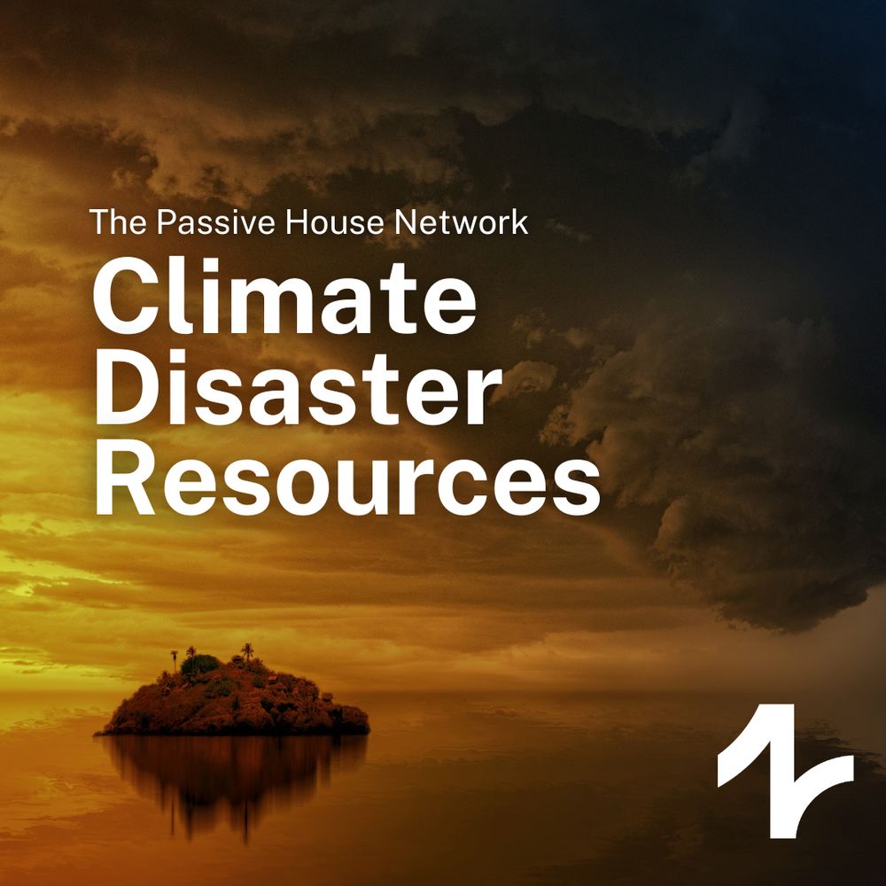 A photo of a storm over a calm body of water shows a dark and cloudy sky on the right, but a glimpse of the sun on the left. The text reads "Climate Disaster Resources" and includes the PHN Logo.