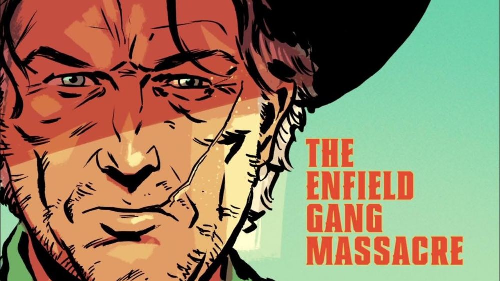 Chris Condon and Jacob Phillips share insights, new story preview from 'The Enfield Gang Massacre' TPB • AIPT