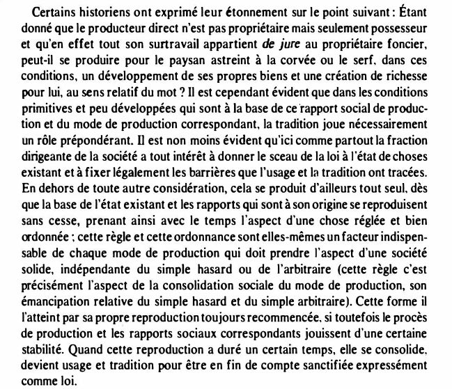 Karl Marx, Le Capital, livre III, ch. XLVII, p. 719