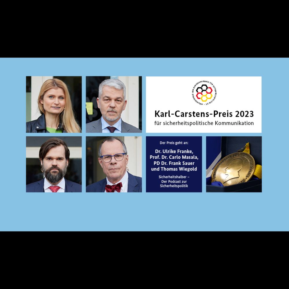 Karl-Carstens-Preis an Sicherheitshalber-Podcast