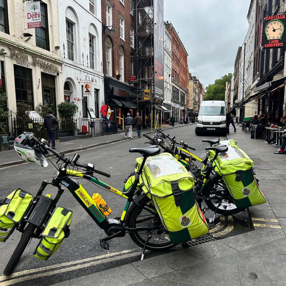 London Ambulance e-bikes