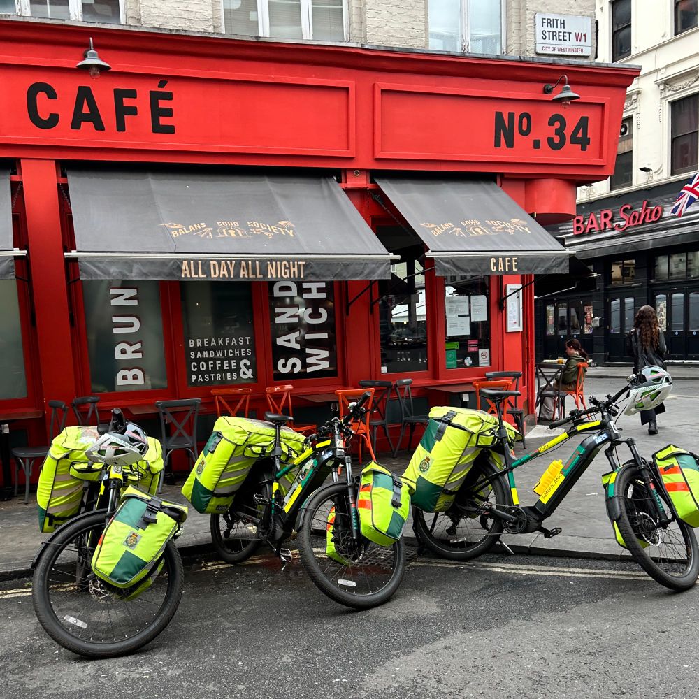 London Ambulance e-bikes