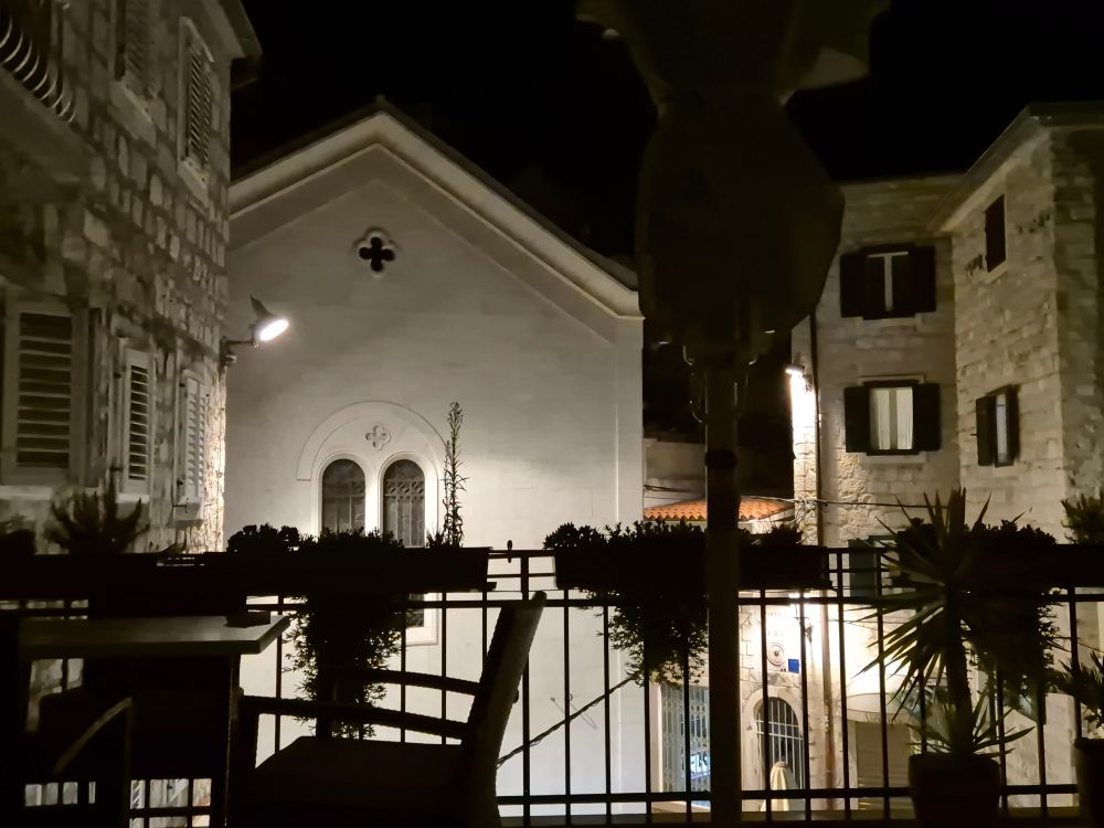 Split. Altstadt. Blick von der Dachterrasse des Apartmemts.