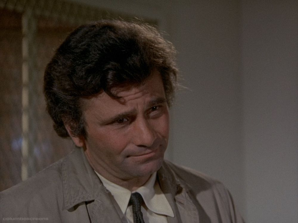 Columbo pulling the same face