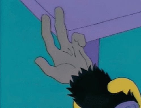 The Simpsons monkey paw curl