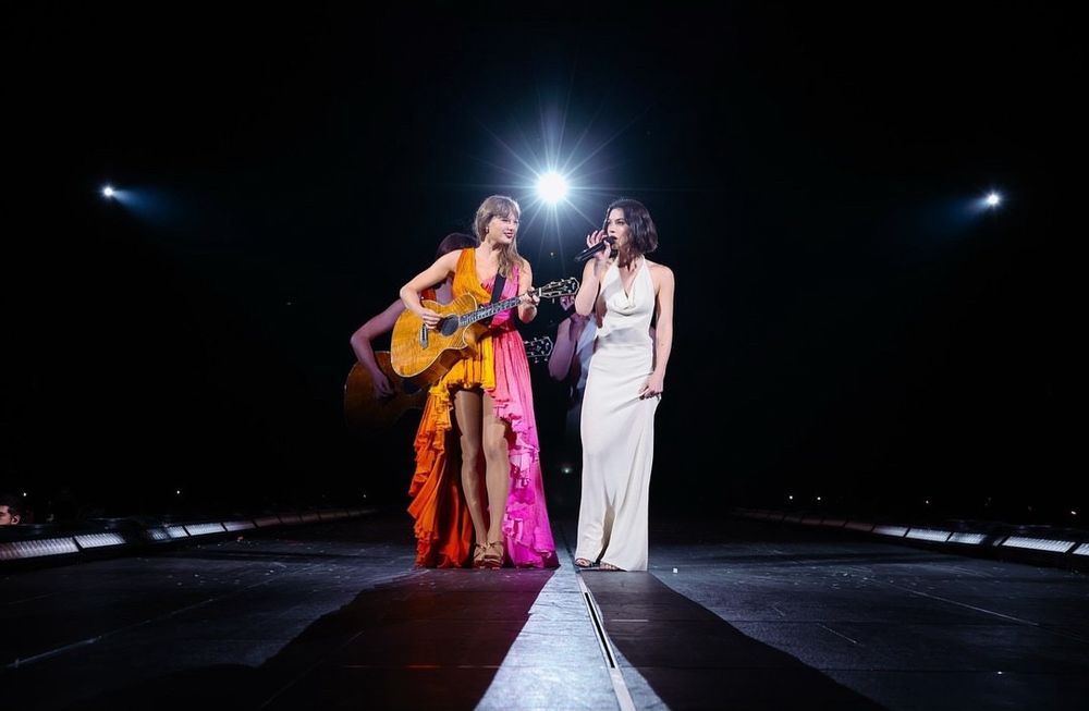 Taylor Swift and Gracie Abrams at The Eras Tour