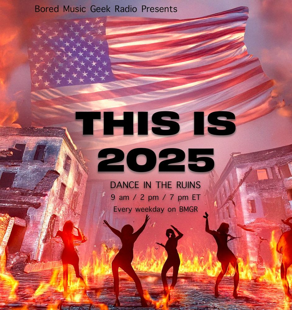Tonite (1/28) at 9 pm ET on @boredmusicgeek.bsky.social 

The new season of BMGR begins officially and then, tomorrow, it goes flying out multiple times a day, like musical pieces of the puzzle. If you don't know Bored Music Geek Radio yet, check it out.

#MusicSky #Radio #NewMusic #Vinyl #Cool