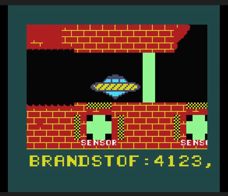 Afbeelding van een videospelletje uit mijn jeugd: de grotten van Oberon