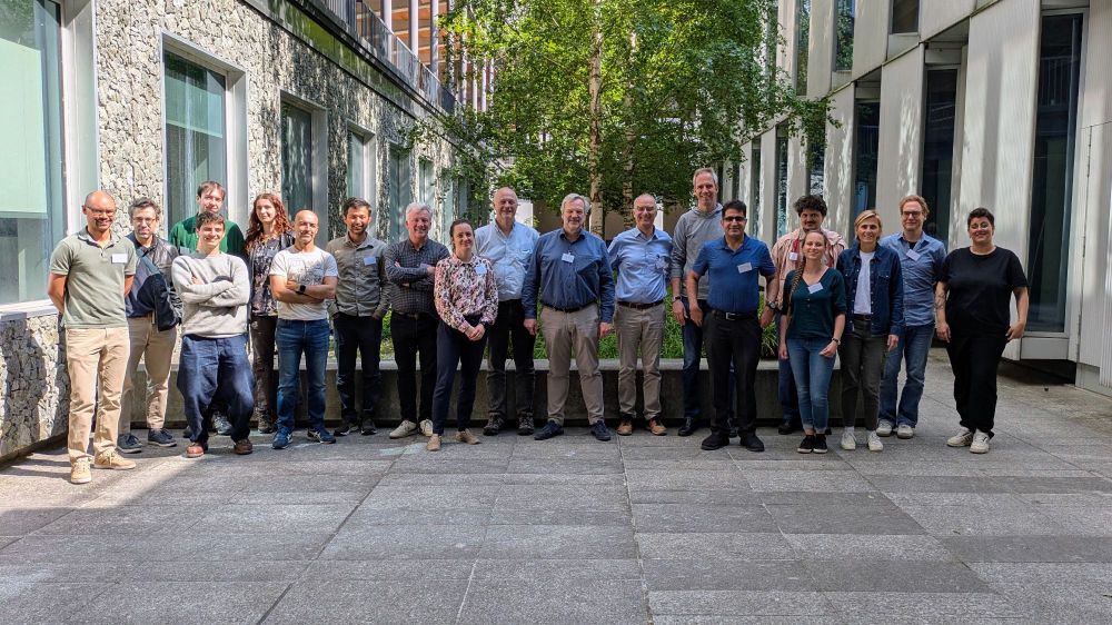 Group photo of the participants of the workshop on “global precipitation monitoring in a joint European effort”.