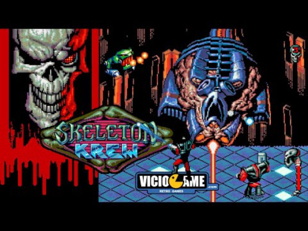 🎮 Skeleton Krew (Sega Genesis) Complete Gameplay