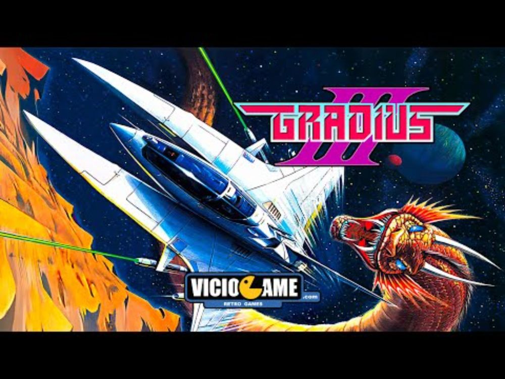 🎮 Gradius 3 (Arcade) Complete Gameplay