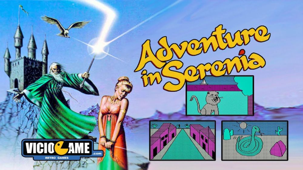 🎮 Adventure in Serenia (PC MS-DOS) Complete Gameplay