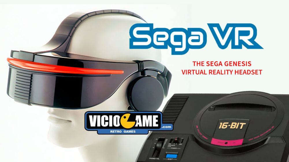 😎 Sega VR: the Sega Genesis virtual reality headset