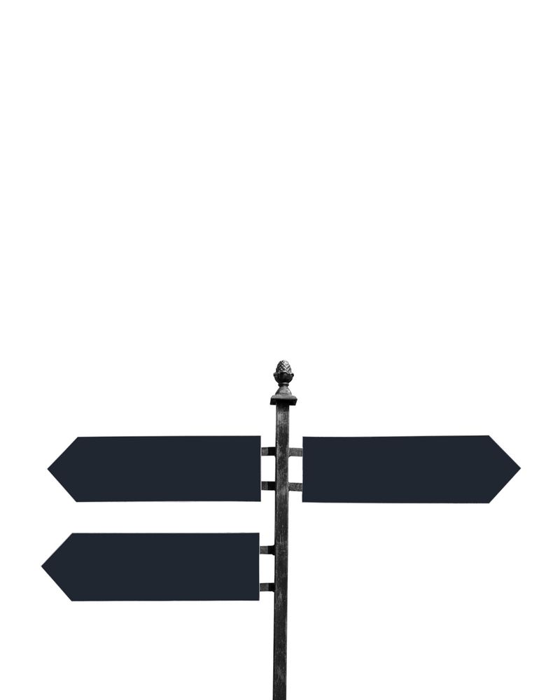 An image of signposts