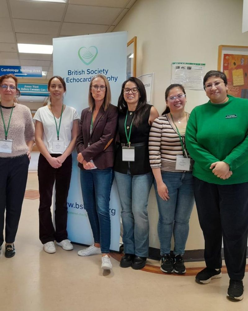 An image of the BSE team at the practical in front of the BSE banner