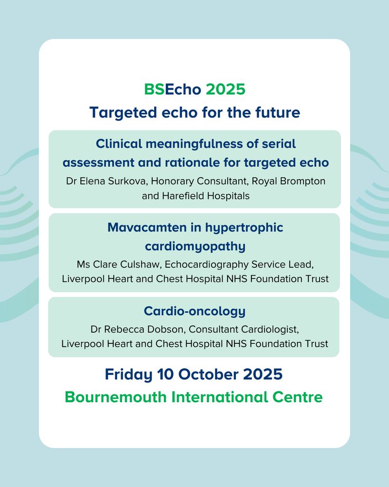 Three items: Clinical meaningfulness of serial assessment and rationale for targeted echo, Mavacamten in hypertrophic cardiomyopathy and Cardio-oncology
