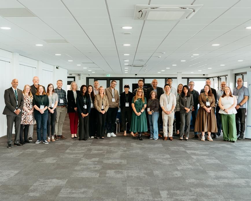 A picture of the meeting attendees