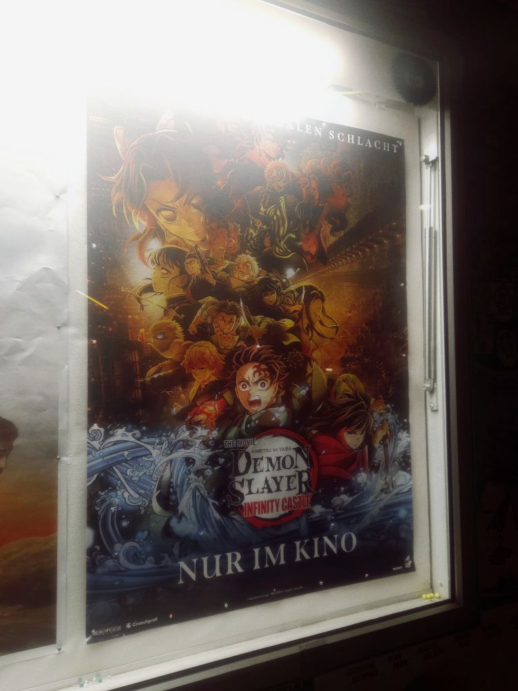 demon slayer movie poster