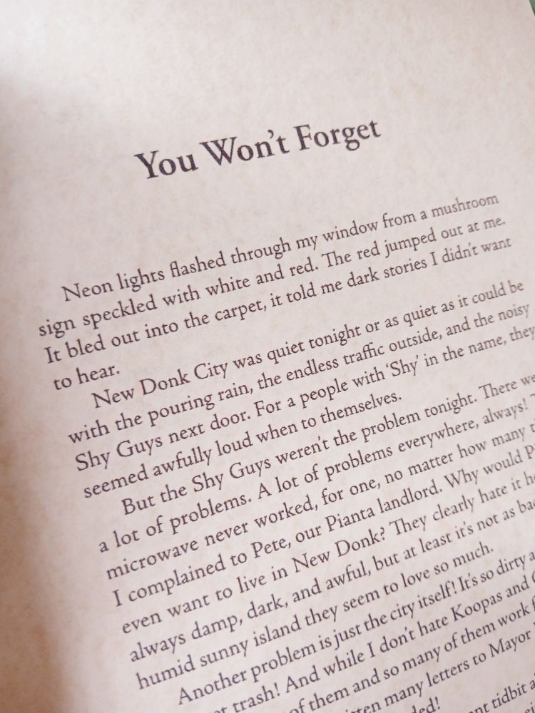 First page of Mario is Missing.