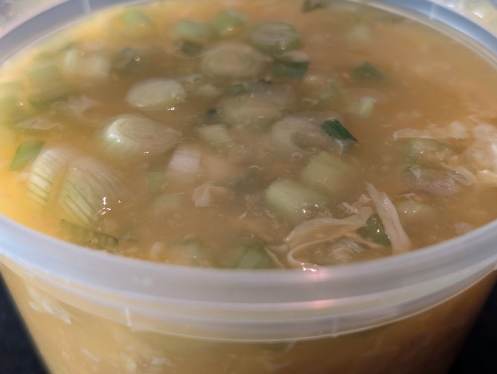 Egg drop soup 