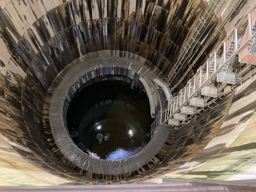 首都圏外郭放水路
立坑作業用通路より