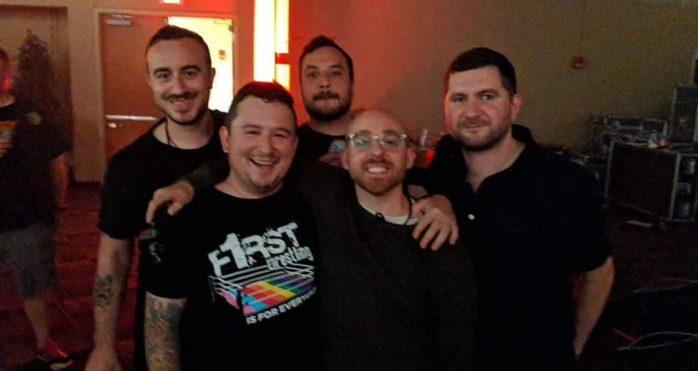 Selfie with the Menzingers