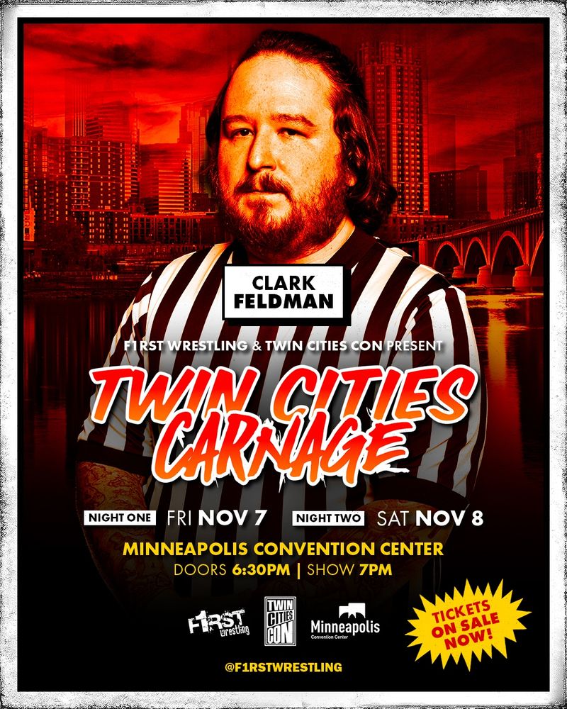 Graphic advertising that RefereeClark will be there