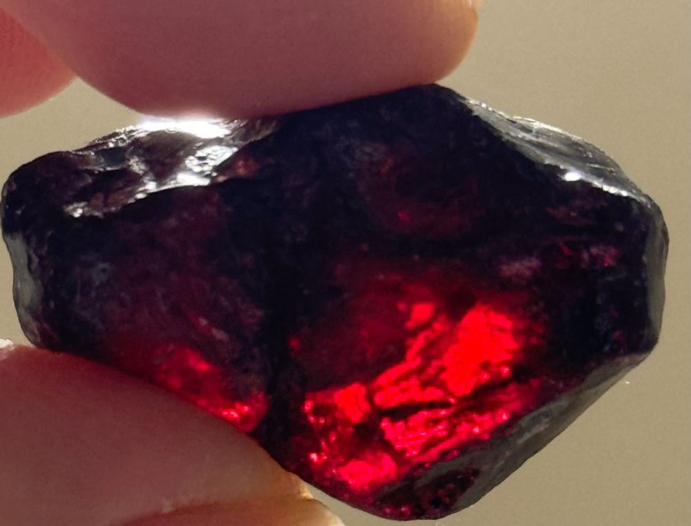 真紅のガーネット