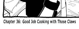 title page showing the chapter title:
Good Job Cooking with Those Claws