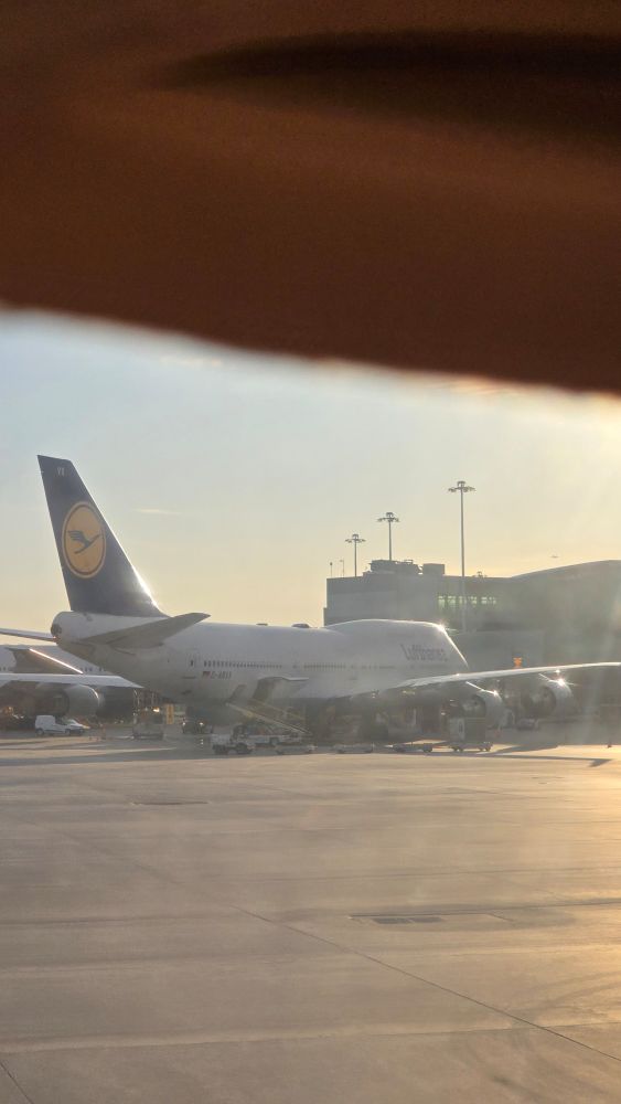 Lufthansa 747 at Toronto Pearson Airport.