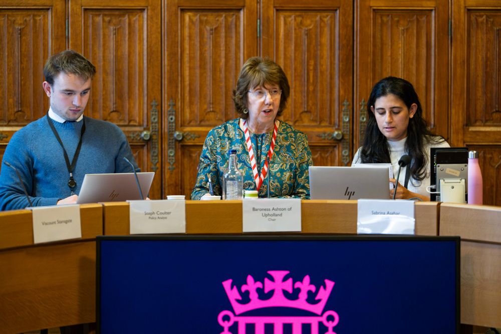 Tim Peake at Lords committee