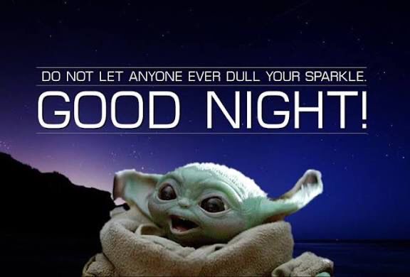 Grogu sagt good night