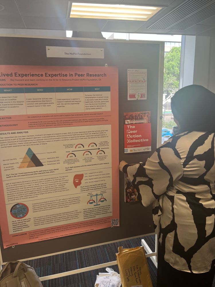 Mcpin stand at the event