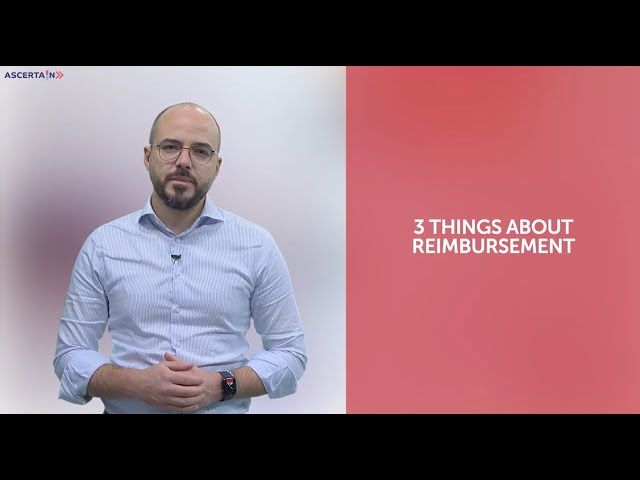 3 Things About Reimbursement