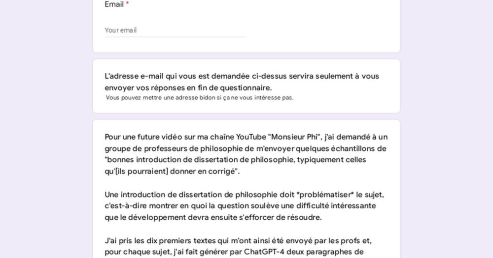 Test de Turing problématique