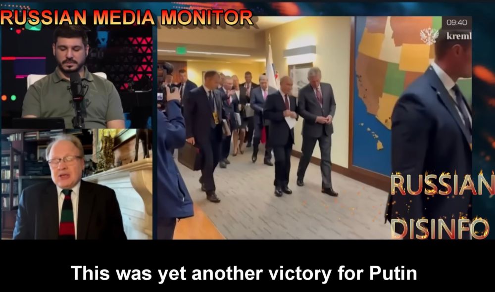 Russian TV program commentator says “This was yet another victory for Putin”