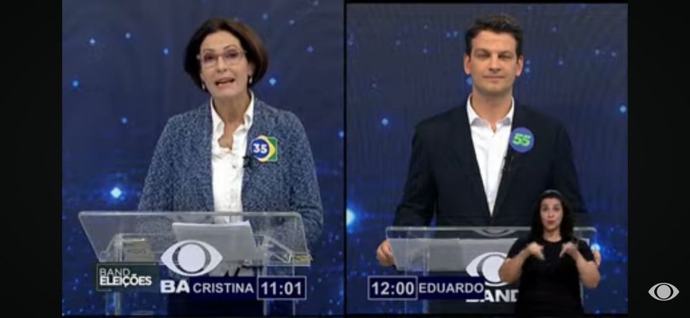 Acusações e disputa por imagem de Bolsonaro marcam debate entre candidatos à prefeitura de Curitiba