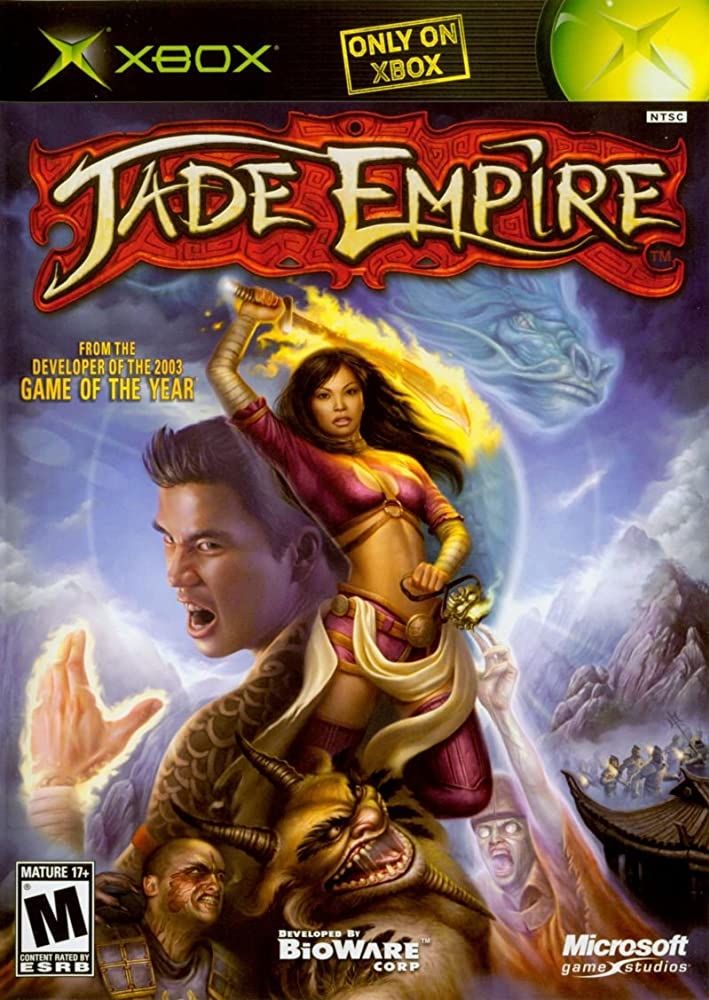 Cover for Jade Empire for Xbox.